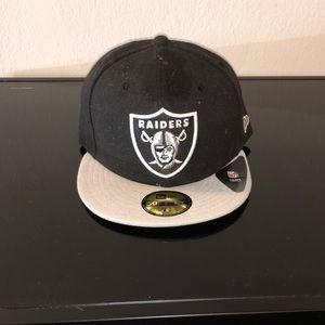 Fitted raiders cap